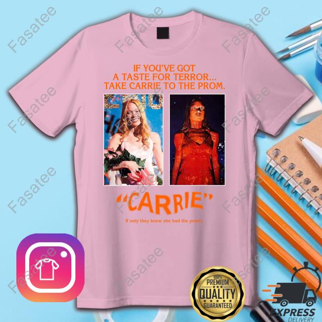 Drew Starkey Wearing If You've Got A Taste For Terror Take Carrie To The Prom Carrie Hoodie Sweatshirt