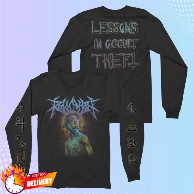 Night Shift Merch Revocation Lessons In Occult Theft Long Sleeve Long Sleeve Shirt