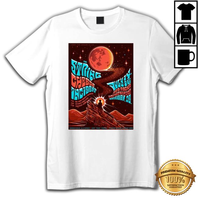 The String Cheese Incident Red Rocks Amphitheatre Morrison, Co 7 14-16 2023 t-shirt, hoodie, tank top, sweater and long sleeve t-shirt