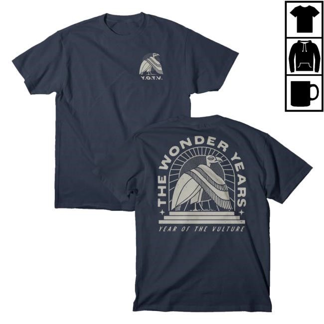 Official Loneliest Place Earth Merch Store The Wonder Years Year Of The Vulture Sweatshirt