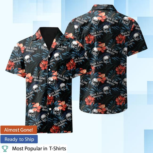 Black Label Society Merch Store Hawaiian Shirts