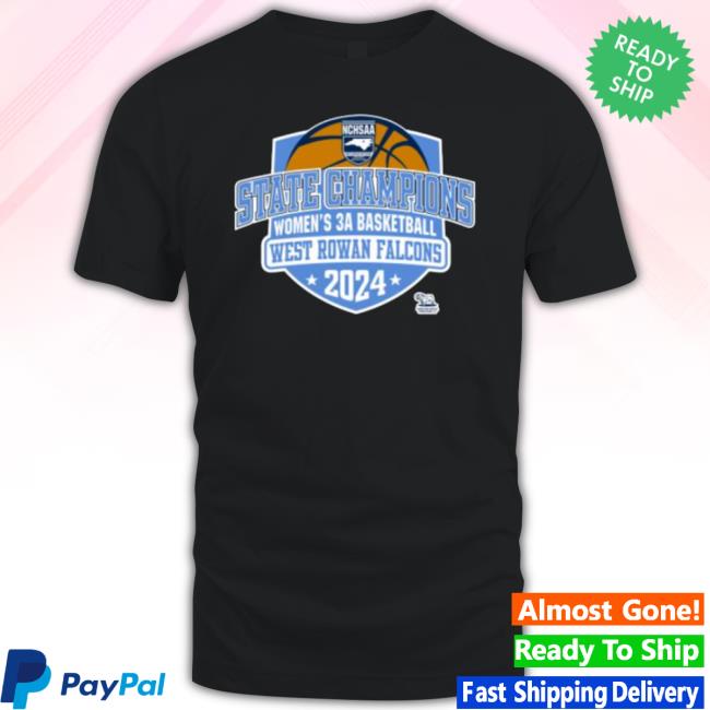 Trending Nchsaa State Champions Women’S 3A Basketball West Rowan Falcons 2024 Long Sleeve Tee