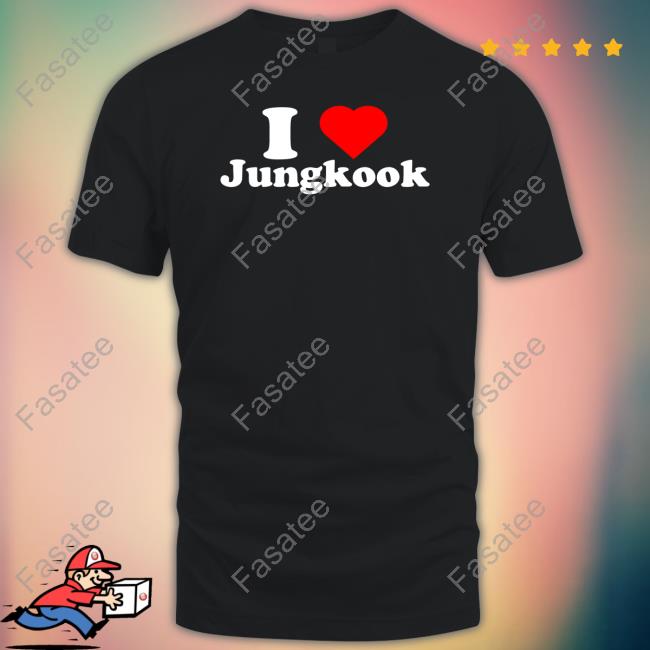 Jaykay I Love Jungkook Hooded Sweatshirt