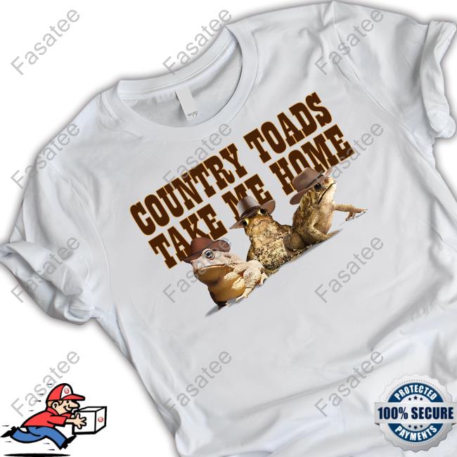 Snazzy Seagull Design Country Toads Take Me Home Frogs Tee Shirt