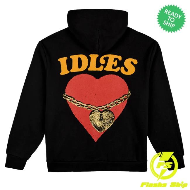 Official Idles Merch Locked Heart Sweater Official Idles Merch Locked Heart Sweater