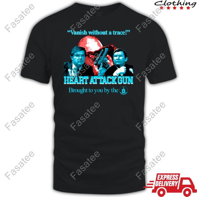 Barelylegal Shop Vanish Without A Trace Heart Attack Gun Hoodie