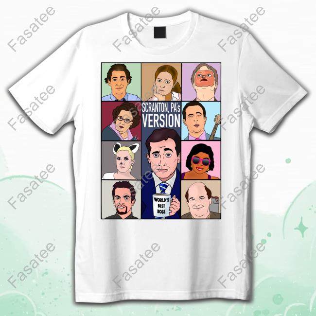Scranton Pa's Version The Office Eras Tee Shirts
