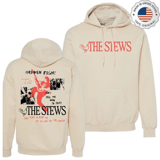 Official The Stews Band Merch Store Chicken Fight Crewneck Sweatshirt